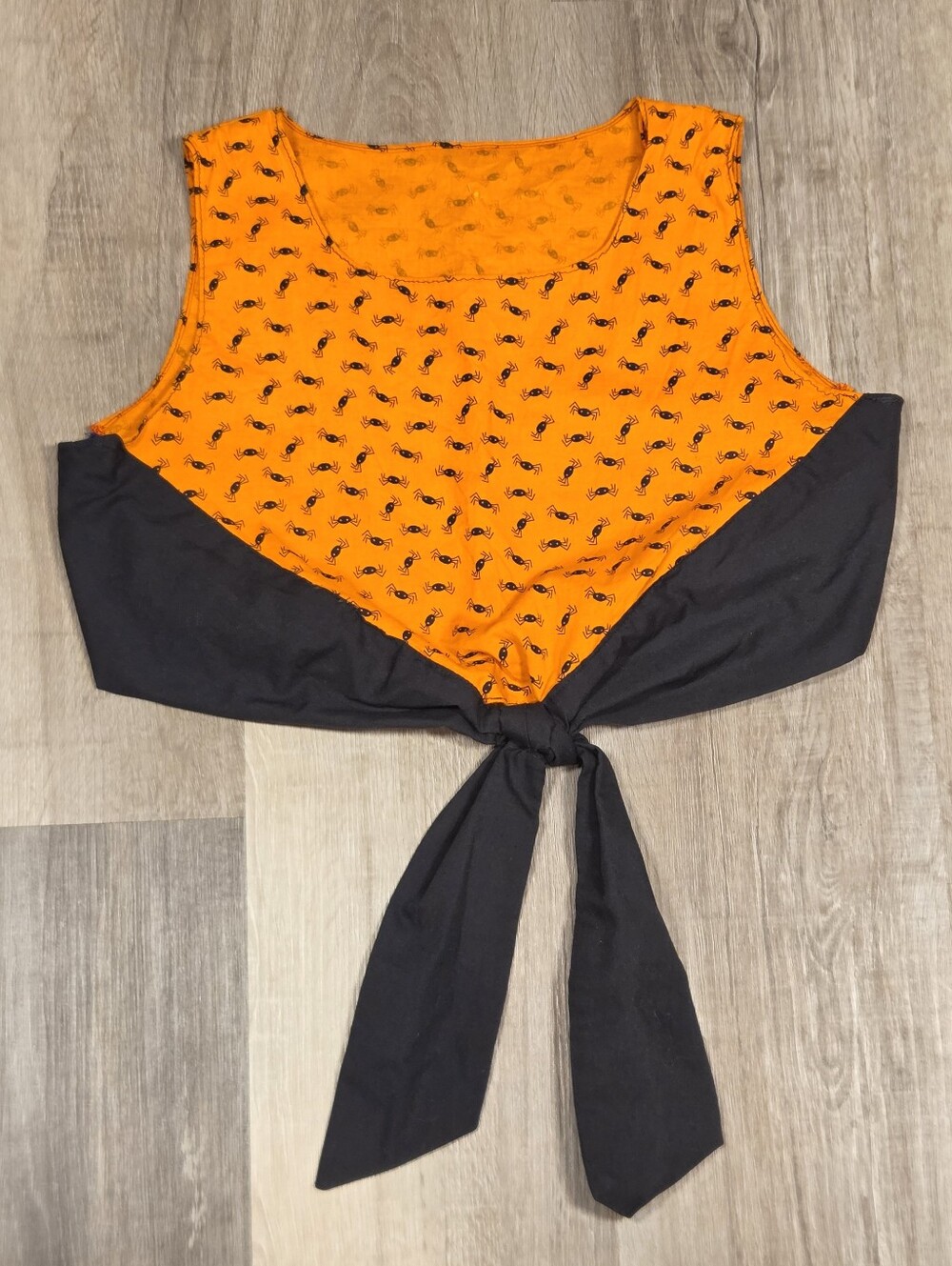 Halloween Crop Top Handmade SEE DESCRIPTION